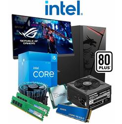 PC INTEL CORE I5-12400 16GB 500NVME H610M MSI